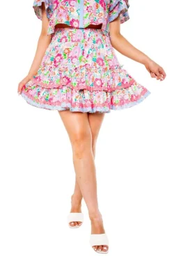 Clearance Angela Skirt In Happy Daze Skirts