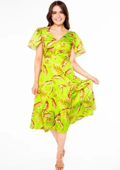Fashion Diana Dress Palma Midi