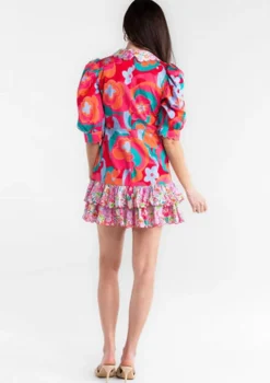 Sale Piper Dress In Trippy Mini