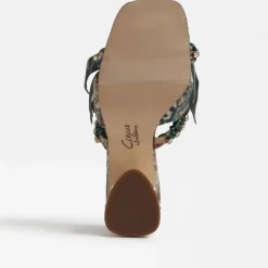 Cheap Vera Block Heel Mule Heel