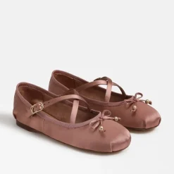 Discount Zuri Strap Ballet Flat Dark French Flat