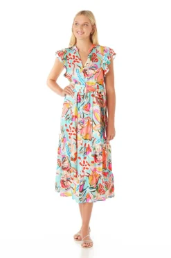 Clearance Kemble Dress Canyon Floral Midi