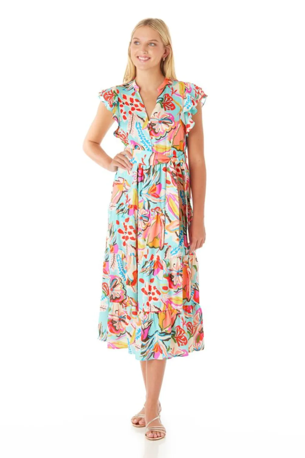 Clearance Kemble Dress Canyon Floral Midi
