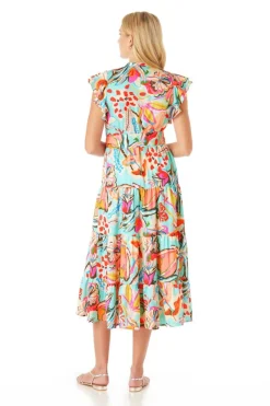 Clearance Kemble Dress Canyon Floral Midi