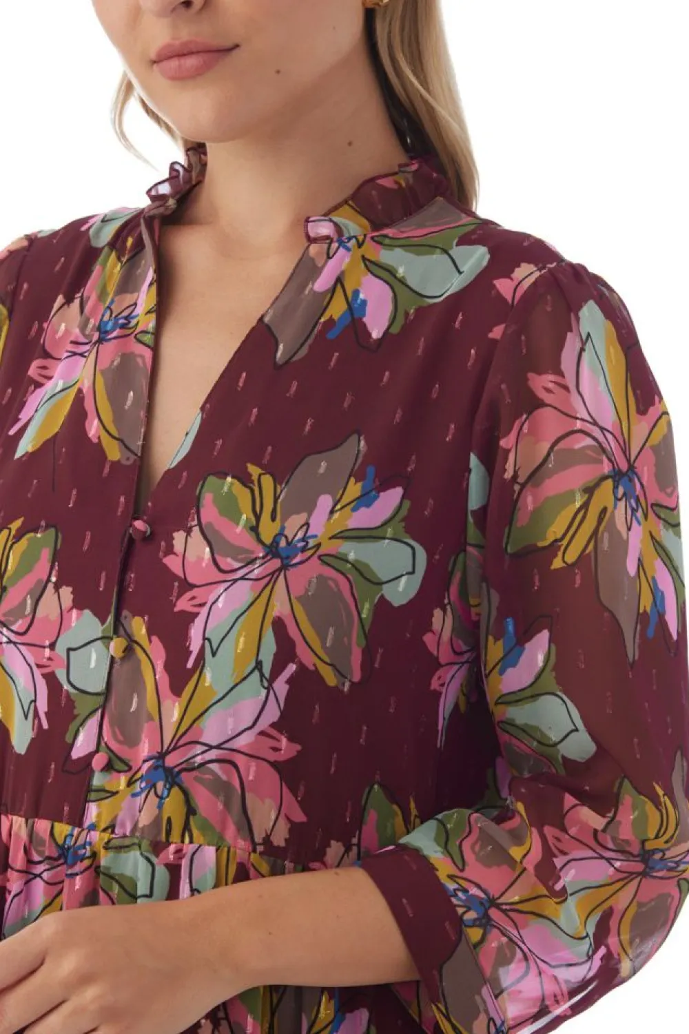 New Macrostie Dress - Gallery Floral Maxi