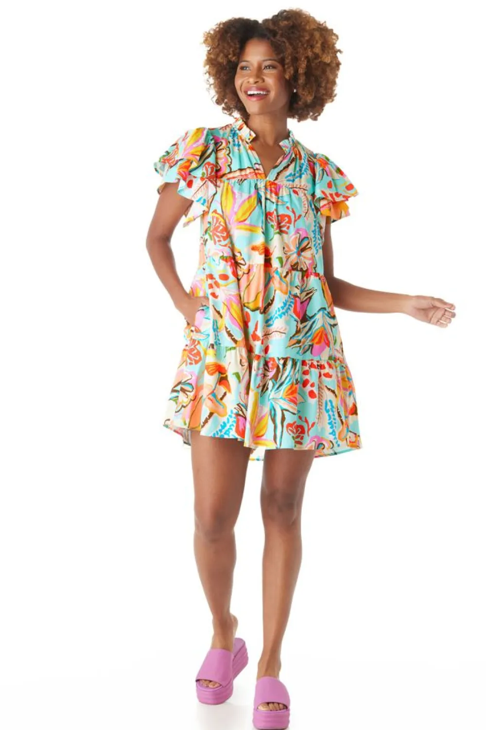 Store Mila Dress Canyon Floral Mini