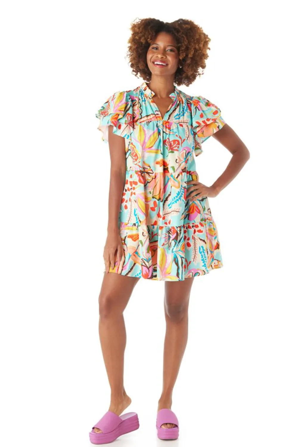 Store Mila Dress Canyon Floral Mini