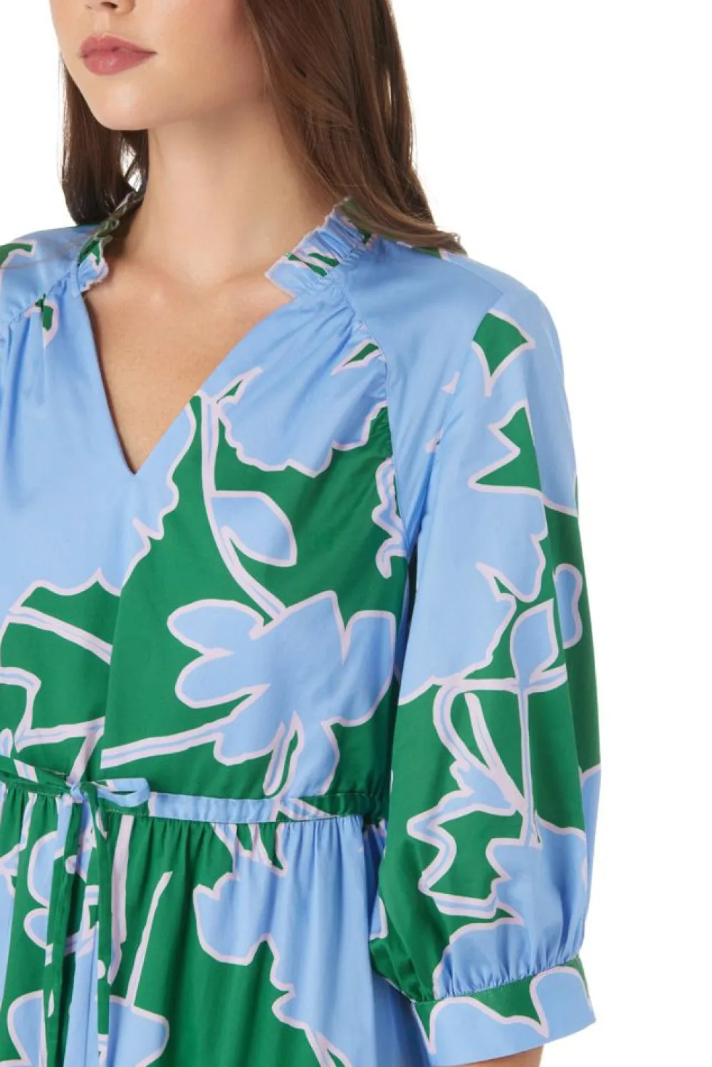 Store Tallie Dress Floral Figure Midi