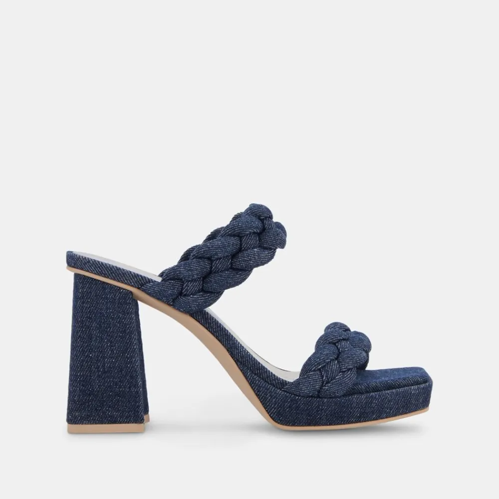 Sale Ashby Indigo Platform Heel