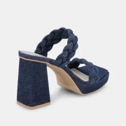 Sale Ashby Indigo Platform Heel