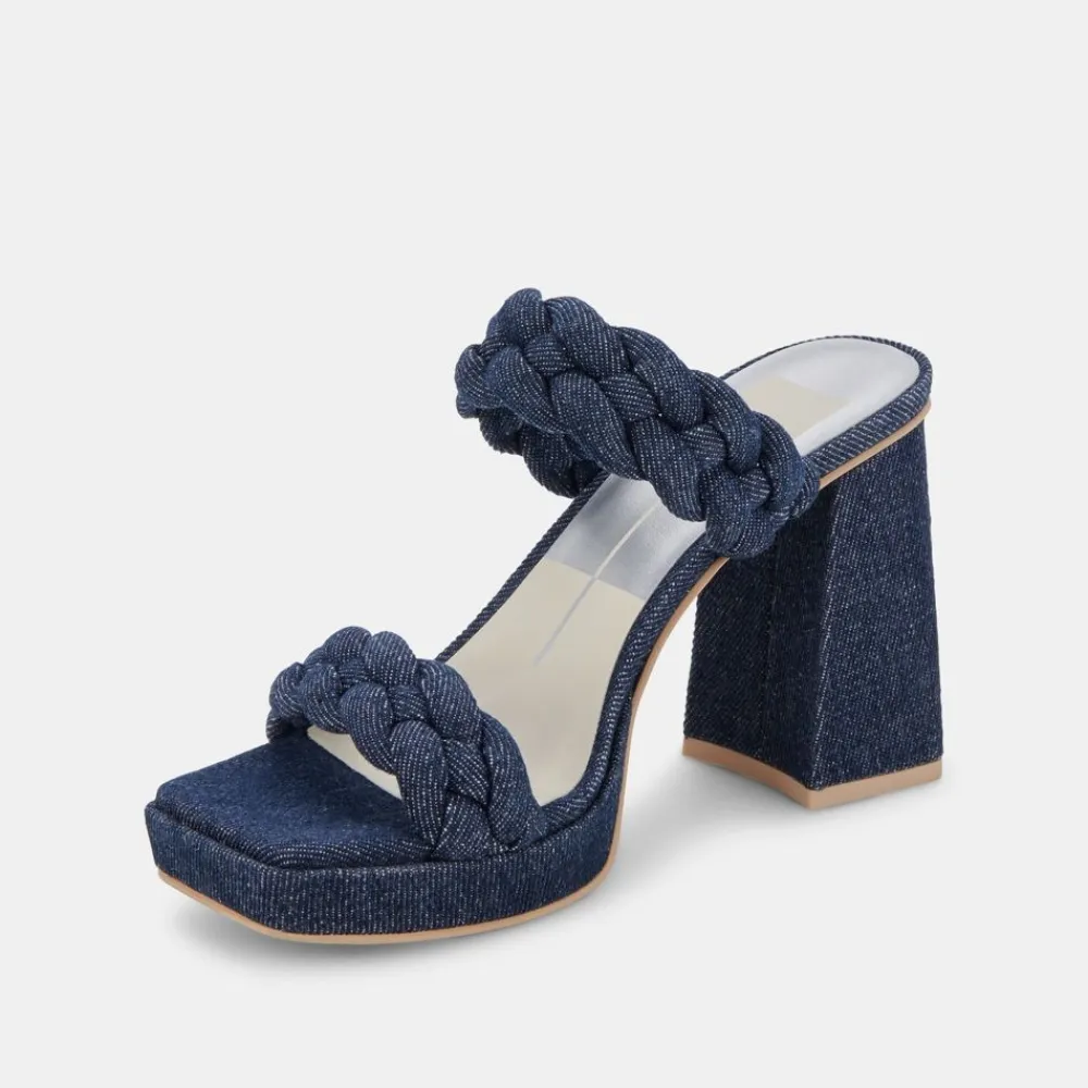 Sale Ashby Indigo Platform Heel