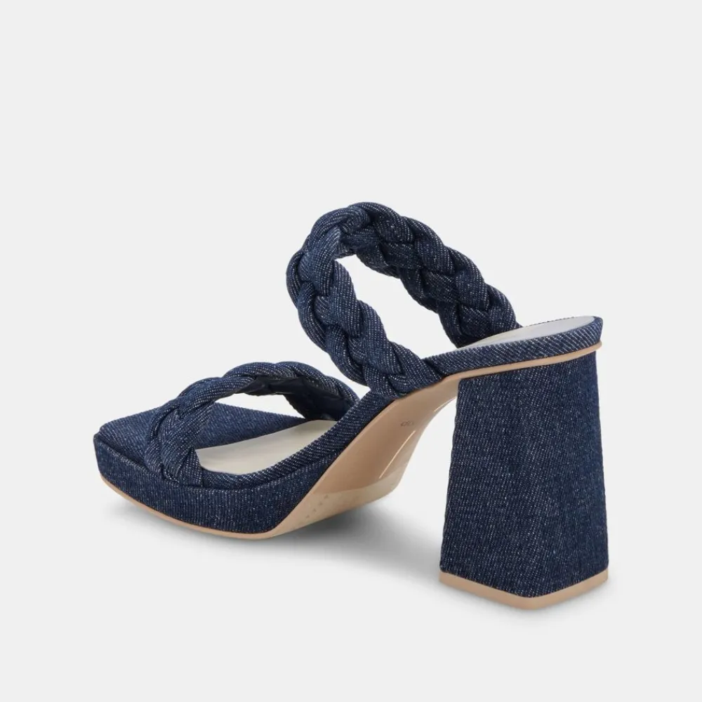Sale Ashby Indigo Platform Heel