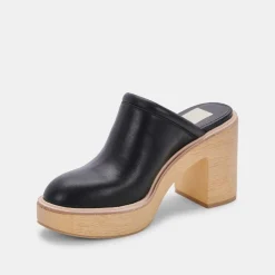 New Camdin Heels Black Mules