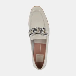 New Crys White Loafer Loafers/Oxfords