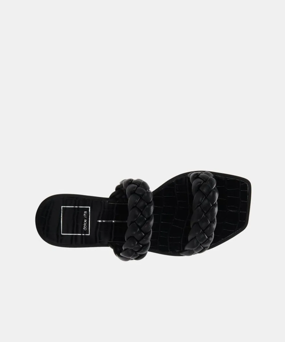 Clearance Indy Graphite Black Stellasandal Sandal