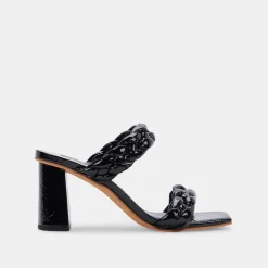 Hot Paily Patent Midnight Heel