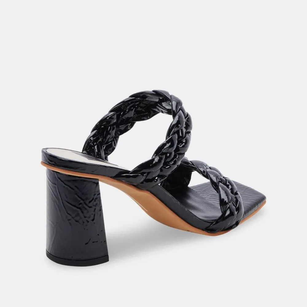 Hot Paily Patent Midnight Heel