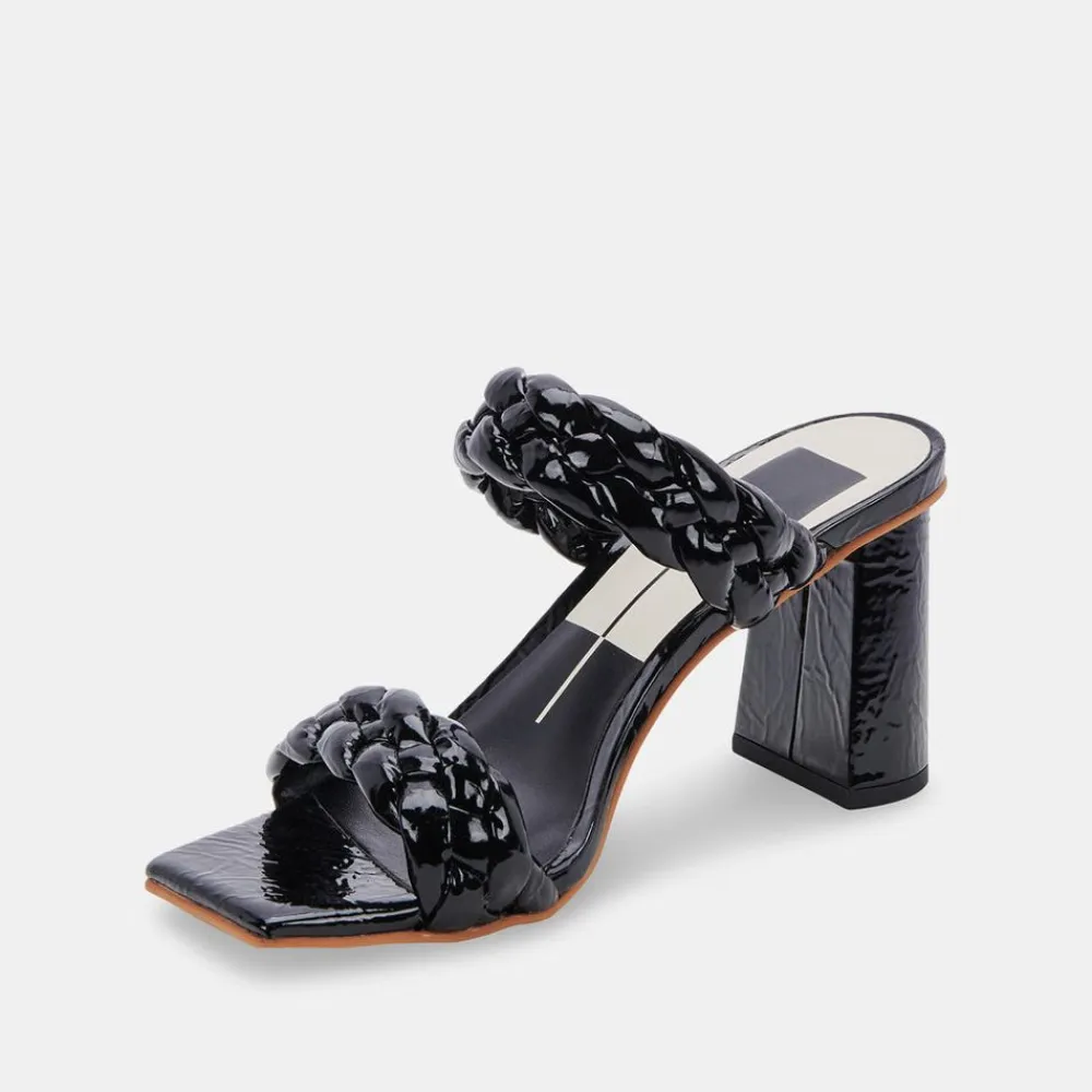 Hot Paily Patent Midnight Heel