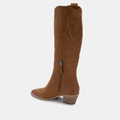 Flash Sale Solei Boots Whiskey Nubuck Boot