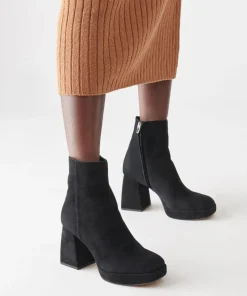 Best Sale Ulyses Black Platform Bootie Boot