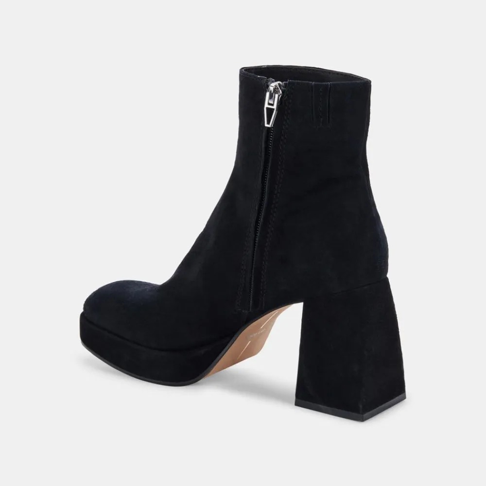 Best Sale Ulyses Black Platform Bootie Boot