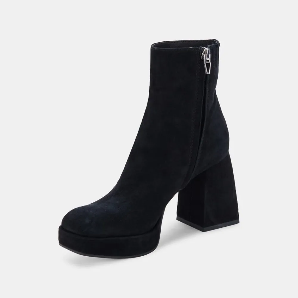 Best Sale Ulyses Black Platform Bootie Boot