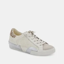 Sale Zina Embossed White Sneaker Sneaker