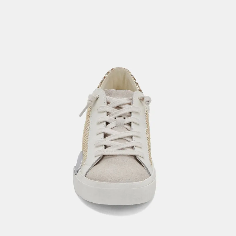 Sale Zina Embossed White Sneaker Sneaker