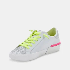 Clearance Zina Neon Sneaker