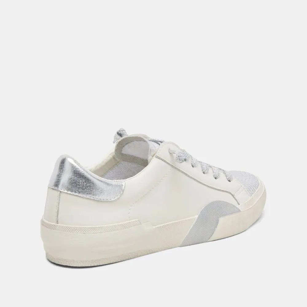 Hot Zina White/Silver Sneaker