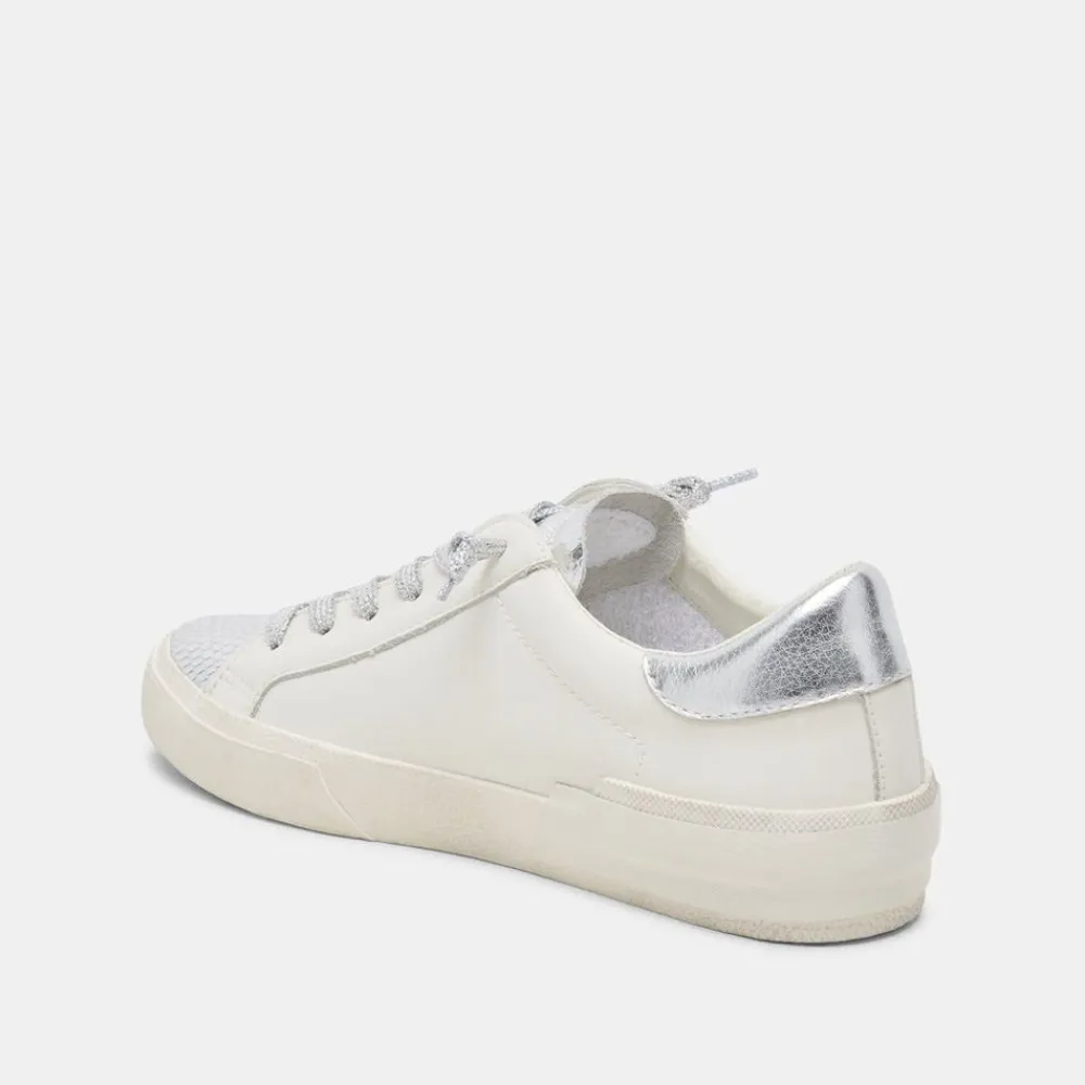 Hot Zina White/Silver Sneaker