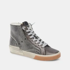 Best Sale Zohara Mercury Leather Sneaker