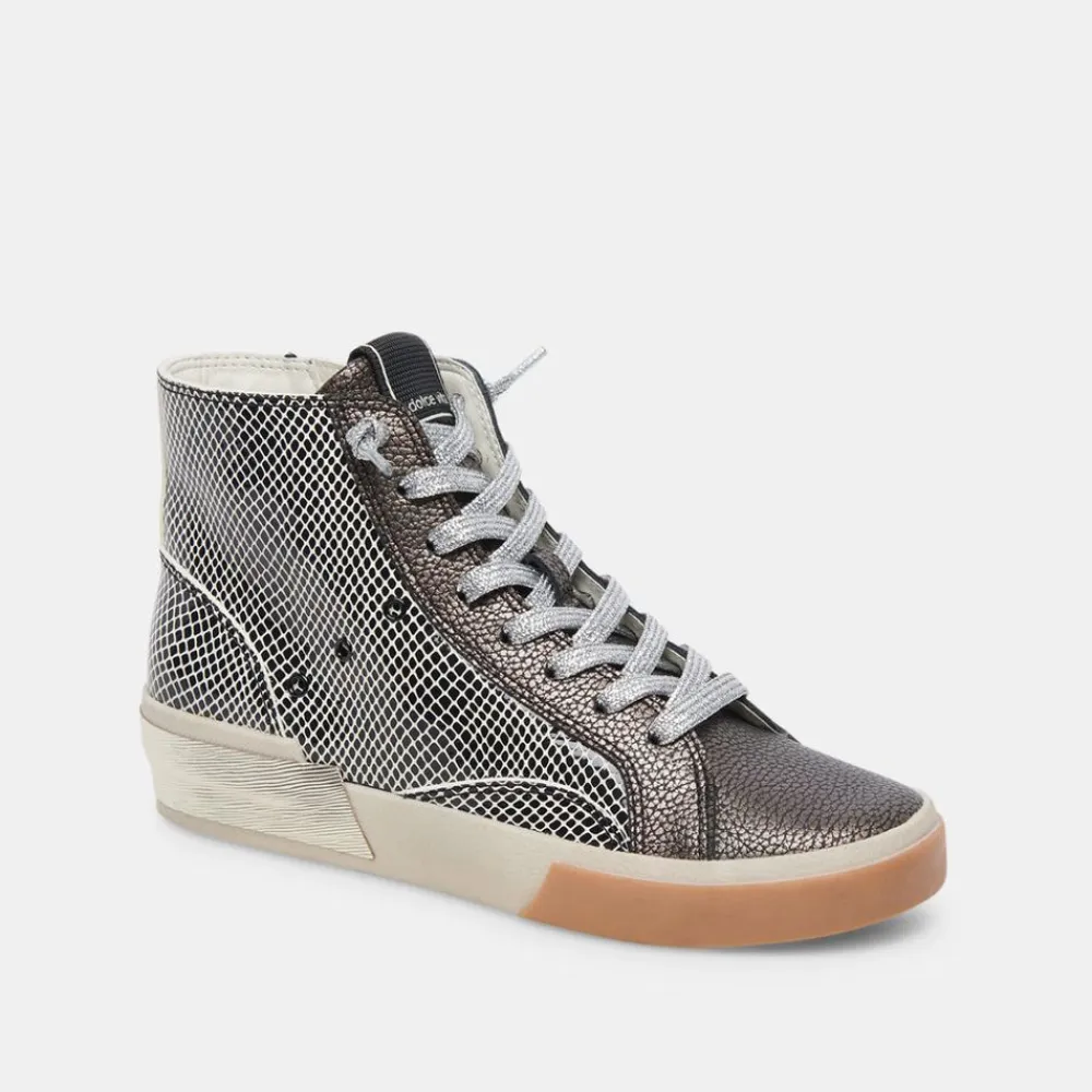 Best Sale Zohara Mercury Leather Sneaker