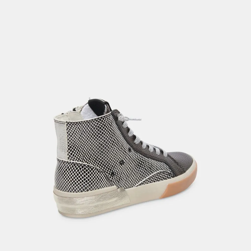 Best Sale Zohara Mercury Leather Sneaker