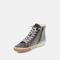 Best Sale Zohara Mercury Leather Sneaker