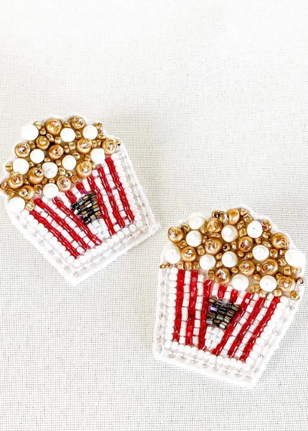 Hot Popcorn Earrings Jewelry