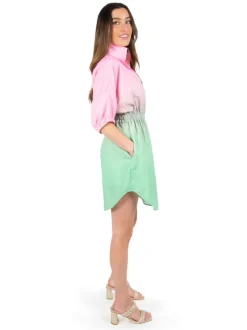 Fashion Palmer Dress Guava Mini