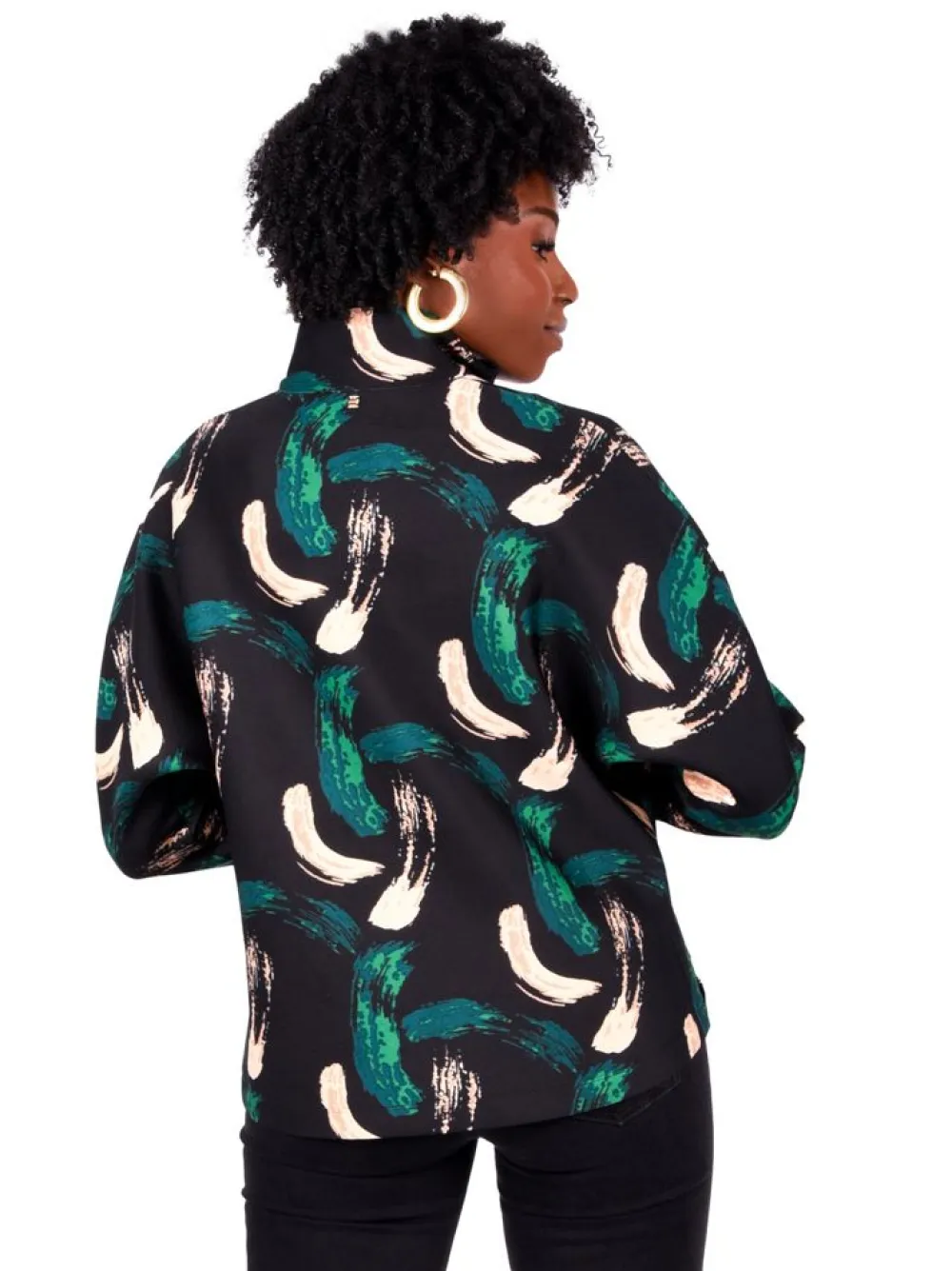Store Poppy Pop-Over Bijou Brush Blouses
