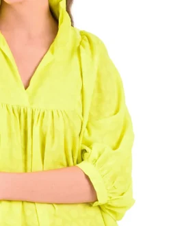 Best Sale Stella Dress Chartreuse Cheetah Mini