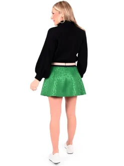 Shop Sydney Skirt Evergreen Cheetah Skirts