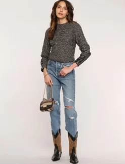 Sale Ethan Sweater In Black Sweaters