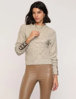 Outlet Ethan Sweater In Oat Sweaters