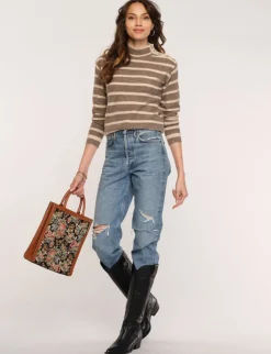 Outlet Fink Sweater In Taupe Sweaters