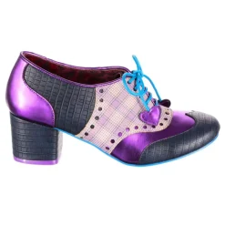 Flash Sale Clara Bow Navy Purple Loafers/Oxfords