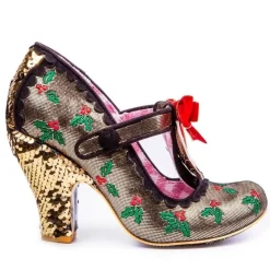 Store Jingle Bells Gold Heel