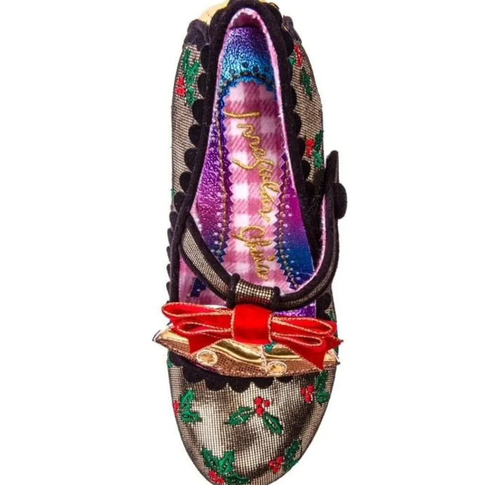 Store Jingle Bells Gold Heel