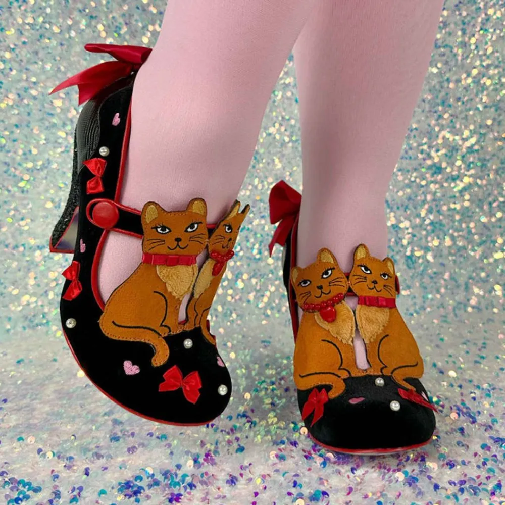 Cheap Kitty-Bow Heel