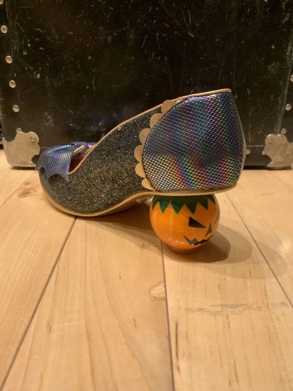 Store Pumpkin Patch Green Heel