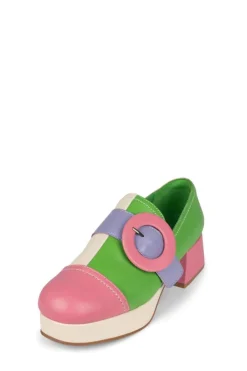 Cheap College Pastel Multi Loafers/Oxfords