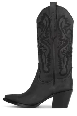 Sale Dagget Black Washed Western Boot Boot